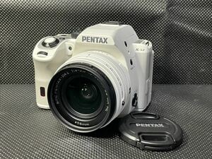 PENTAX ペンタックス　デジタル一眼カメラ　K-S2 ホワイト　レンズ　1:4-5.6 18-50mm 58mm 動作良好　充電器互換品