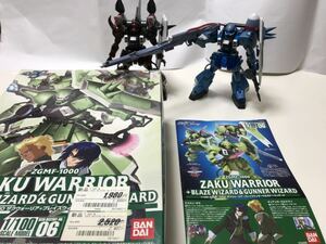 1/100 ザクウォーリア　ブレイズ&ガンナーザク　おまけ付　塗装完成品