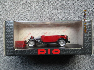 1/43 RIO イタリア製　ミニカー　アルファロメオ1750 トルペード　1930　ROSSO/NERO 美品