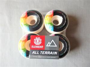 新品◆ELEMENT SECTION RAINBOW Wheels◆52mm/95A◆スケートボード/デッキ/トラック/ウィール/ベアリング/クルーザー