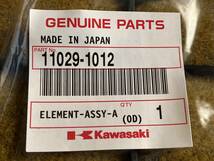 ☆KAWASAKI★W400(EJ400A)・W650(EJ650A)用★純正部品★カワサキ純正★エアクリーナーエレメント★未使用品☆_画像3