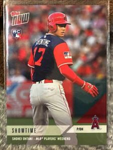 2018 TOPPS NOW MLB大谷翔平選手　ルーキーカード （PW-04）