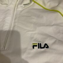 新品即決送料無料♪FILA フィラ　半袖ストレッチシャツ　Mサイズ 吸水速乾　ポリエステル95％ポリウレタン5％_画像2