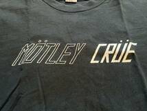 1円スタート　古着　Motley Crue　モトリークルー　Too Fast For Love　Tシャツ　Mサイズ　anvil製_画像2