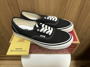 28cm VANS Anaheim Factory AUTHENTIC 44 DX アナハイム ブラック VN0A38ENMR2 オーセンティック 黒