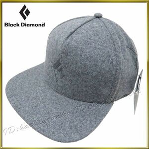 Black Diamond 新品 ブラックダイヤモンド ウール トラッカー ハット キャップ フラットブリム Ash メンズ レディース アウトドア