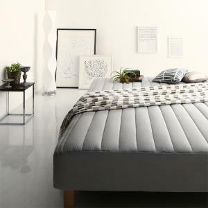  modern cover ring mattress bed with legs mattress-bed pocket coil mattress type double white midnight blue 