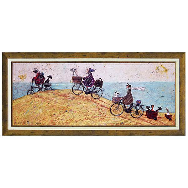 U-Power Art Frame Sam Toft Electric Bike Ride ST-15006, artwork, painting, others