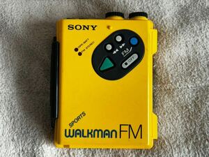 ジャンク 希少 SONY SPORTS WALKMAN FM WM-F5 ソニー ウォークマン カセットプレーヤー 