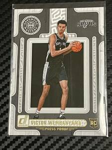 2023-24 Panini Donruss Basketball Victor Wembanyama RC インサート press proof gold