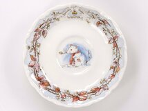 ∇花∇【ロイヤルドルトン/Royal Doulton】 1985～2006年 ブランブリーヘッジ フォーシーズン(夏・冬) カップ＆ソーサーペア 希少な廃盤品_画像6