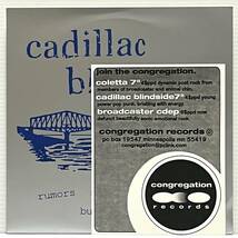 Cadillac Blindside / Rumors Scandals And Burning Bridges (7 inch) ■Used■ Emo エモいレコード_画像5