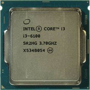 @CA12019 CPU Intel インテル Core i3-6100 3.70GHz Bios起動確認済 送料185円～