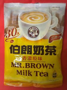 【台湾】伯朗茶 ミルクティー 30袋入り