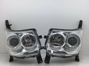 ガラスコーティング済！ 点灯OK！ ムーブカスタム L175S L185S 左右 ヘッドライト HID KOITO 100-51990