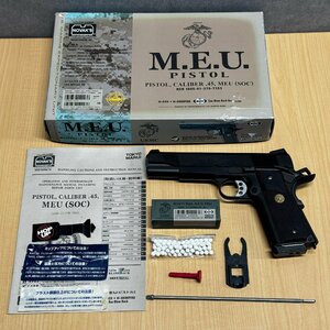 ◎K126 MARUI マルイ M.E.U. PISTOL GAS BOW BACK MEU ピストル ブローバック