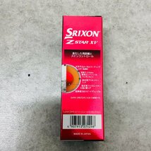 ◎J903【未使用】ダンロップ ゴルフボール スリクソン 2021年モデル 2ダース（12×2個） SRIXON STAR XV WHITE spimskin with SeRM (rt)_画像6