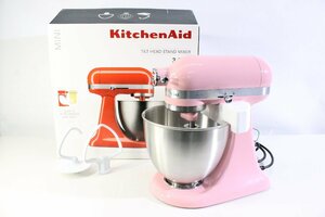 *569*[ прекрасный товар ] KitchenAid кухня помощь Argentina Mini подставка миксер 3.3L розовый 