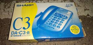 SHARP sharp DA-C3-B answer phone machine 10072525-45309