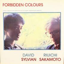 UKオリジナル　12インチEP David Sylvian & Riuichi Sakamoto / Forbidden Colours デヴィッド・シルヴィアン　坂本龍一　戦メリ_画像1