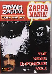 3枚組ブートDVD　Frank Zappa / Zappa Mania! The Video Chronicles Vol. 1　John Lennon