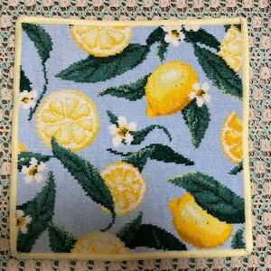 ♪新品　フェイラー　FEILER　タオルハンカチ　Lemon and Leaves　レモンと葉　フルーツ　シュニール織