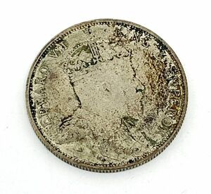 英領 香港　半圓銀貨 1904年 エドワード7世 50セント 硬貨・コイン　径31.2ｍｍ　13.6g