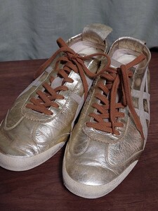 即決 日本製 Onitsuka Tiger MEXICO 66 DELUXE レザー 28cm オニツカタイガー メキシコ