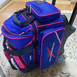 american bowling service キャリーバッグ　美品　ボーリングバック