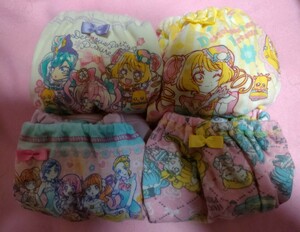 プリキュア ショーツ　在庫整理　サイズ不明　4枚　①