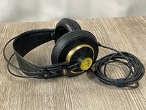 8352 アーカーゲー AKG モニターヘッドホン K240 STUDIO-Y3 セミオープンエアー型 スタジオヘッドホン_画像4