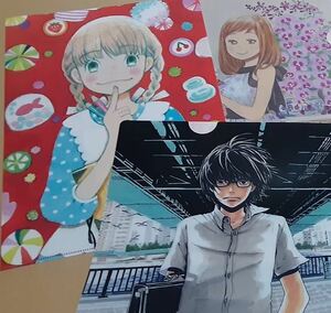 クリアファイル■「３月のライオン ３種組」難あり■桐山零 川本ひなた 川本あかり