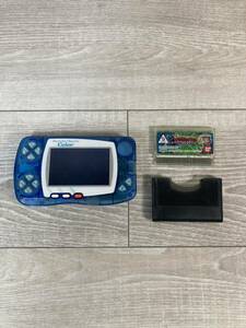 ジャンク BANDAI WonderSwan ワンダースワン 本体　スケルトンブルー　デジモンテイマーズ　