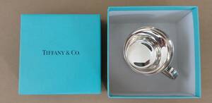 洋5 TIFFANY&Co. ティファニー 銀カップ STERLING スターリングシルバー 925刻印 箱付き 高さ6cm 重量108g