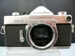 ミノルタ MINOLTA SR-7 ボディ／シャッター全速・露出計動作確認済