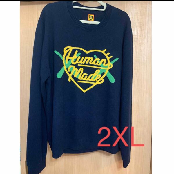 HUMAN MADE KAWS MADE KNIT SWEATER 