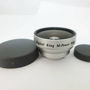 F8804【カメラ レンズ】Digital King M-Power Wide Lenz 0.45× MACRO★日本製★カメラレンズ★現状品★の画像1