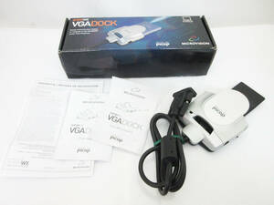 F8990【モバイルプロジェクター】Microvision マイクロビジョン MCV-VGA-DOCK★SHOWWX VGA Dock Adapter★中古★