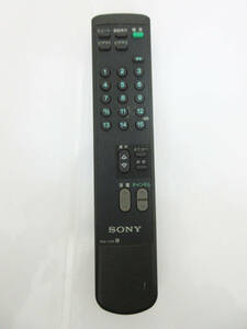 SH4909【リモコン】SONY RM-J156★ソニー テレビ リモコン★動作品★