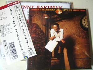 無傷国内CD 最高の歌手 ジョニー・ハートマン Johnny Hartman ライヴ・アット・サムタイム/ll