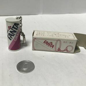 コカコーラ景品 70’sビンテージ ファンタ キーホルダー グレープ・オレンジ各×1の画像4