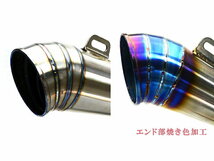 DUCATI ハイパーモタード ハイパーストラーダ 821 939 2013-2018 LCIPARTS LCI GPチタン スリップオン マフラー_画像3