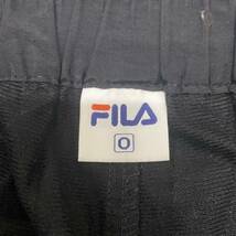 FILA フィラ ナイロンパンツ カーゴパンツ サイズO ブラック 黒 メンズ ボトムス 最落なし （I14）_画像5