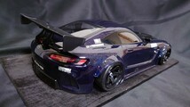 ☆1/10 RCボディ　メルセデス・ベンツ　AMG　GT　GT3　LBワークス風　オーバーフェンダー　未使用完成品 ラジドリ　ドリパケ　希少ボディ　_画像7