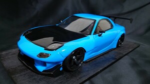 ☆希少☆　1/10 RCボディ　D Like 　RE雨宮風　　マツダ　RX-7　DF3S　オーバーフェンダー　新品未使用完成品 ラジドリ　ドリパケ