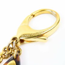 68523★1円スタート★LOUIS VUITTON ルイヴィトン 極美品 ビジュー サック アンソレンス バッグチャーム マーブル キーホルダー メタル_画像5