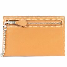 68631★1円スタート★HERMES エルメス 新品同様美品 小銭入れ ヴィンテージ コインケース ヴォースイフト ゴールド □K刻印_画像2