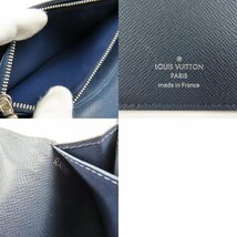 68811★1円スタート★LOUIS VUITTON ルイヴィトン 極美品 ブラザ タイガ 長財布 レザー ネイビー_画像10