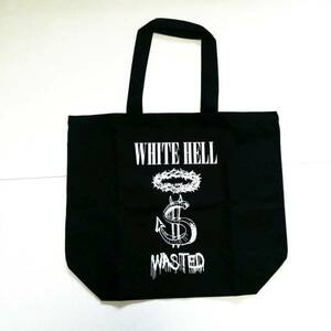 ブラック 黒夢 清春 SADS WHITE HELL トートバッグ BAY WREATH KUROYUME KIYOHARU SADS サッズ