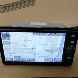 トヨタ 純正 ナビ NSZT-W66T 2023年度 秋版 最新地図 CD DVD Bluetooth SD フルセグ ジャンク